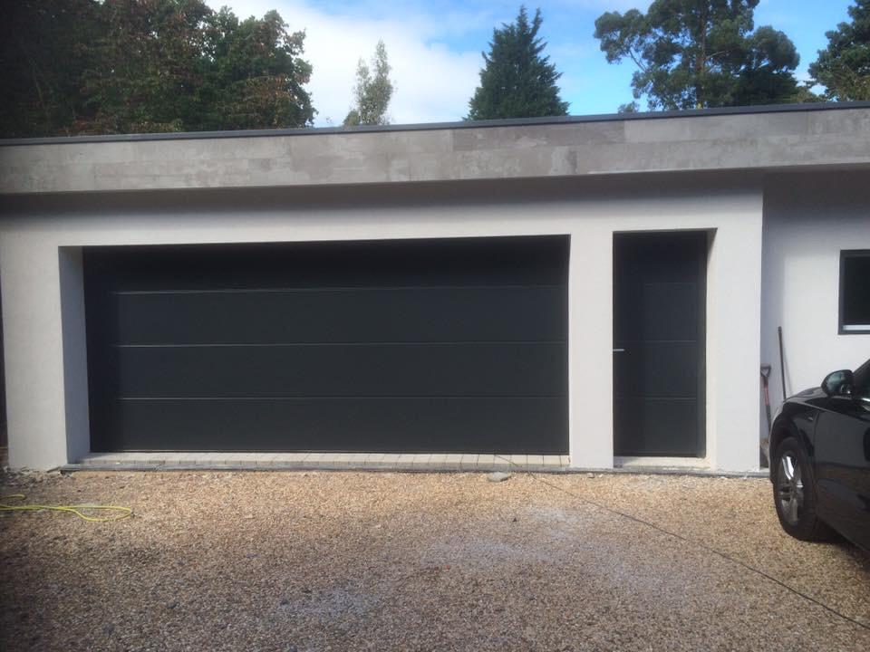 Sectional Garage Door with sectional matching Door IN BILLINGSHURST