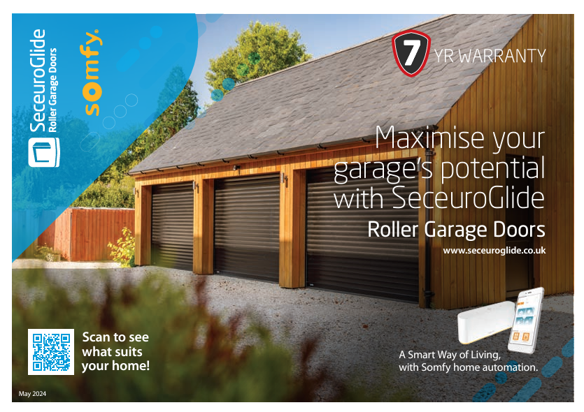 SeceuroGlide Roller Garage Doors Somfy